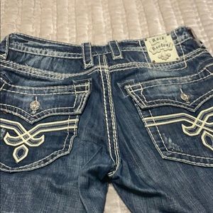 Rock revival men’s jeans